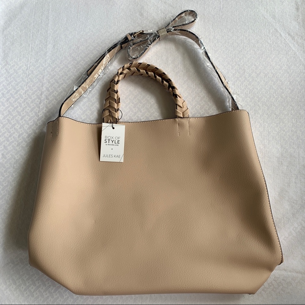 Jules Kae Charlotte Tote, beige